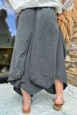 Made in Italy Dalston Needlecord Parachute Skirt Graphite /8 =